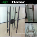 stainless steel glass door pull handle